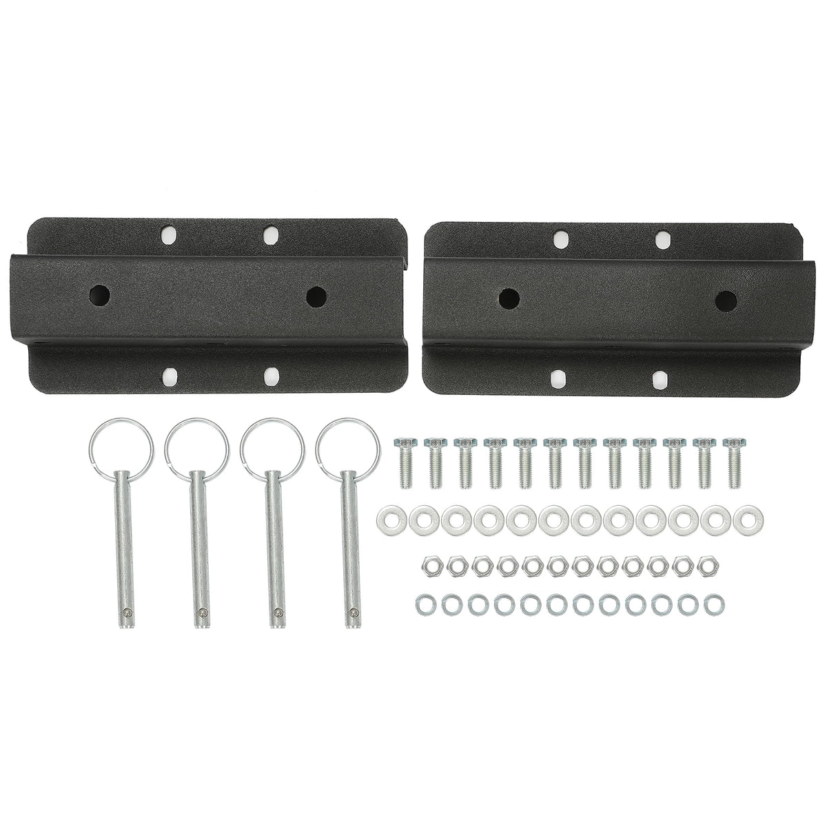 ALMULOO box contents with instructions and complete mounting kit
