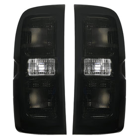 ALMULOO tail light beside truck bed showing scale and accurate fitment benefit