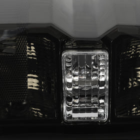 ALMULOO lens and housing texture close-up showing impact resistance benefit