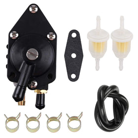 AloneGoer fuel pump kit front view showing complete package and quick install benefit