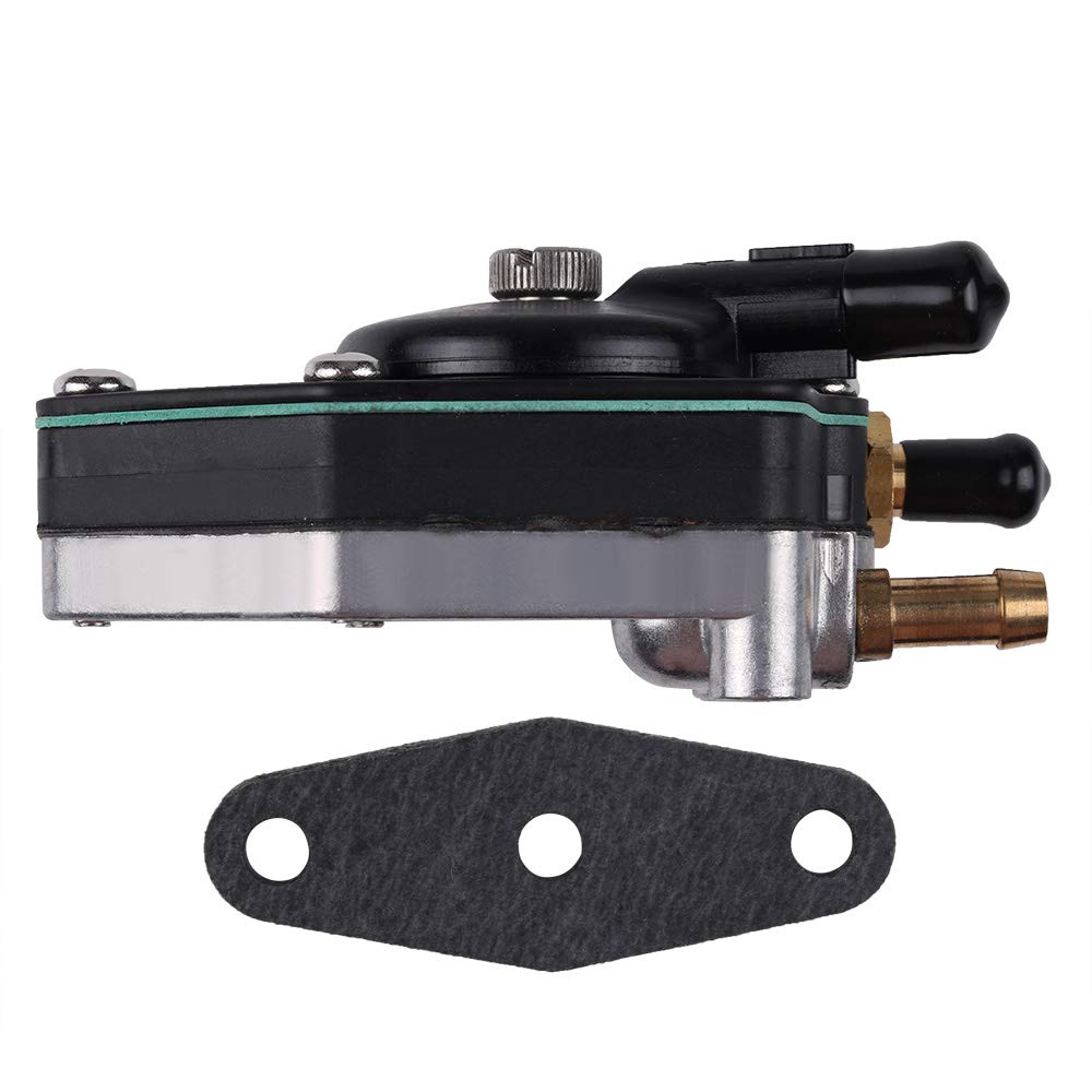 AloneGoer fuel line with four clamps laid out showing secure connection benefit