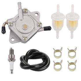 AloneGoer fuel pump kit front view showing pump and accessories for easy replacement