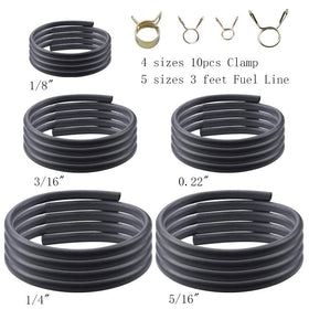 Close-up of AloneGoer hose diameters labeled to match fittings for accurate selection