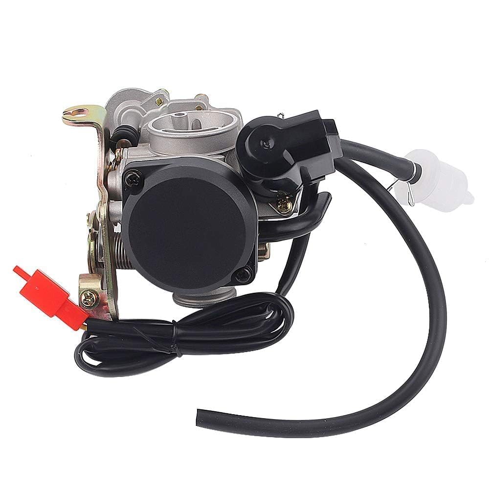 AloneGoer carburetor installed on scooter engine improving throttle response