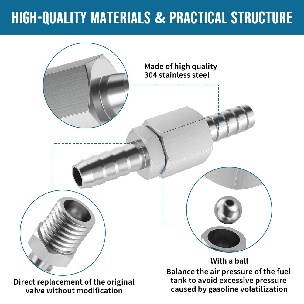 Alpha Rider valve in hand scale demonstrating compact size and easy install