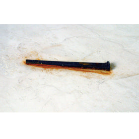 Alpha Professional Tools gel applied to a stone surface for precise rust treatment