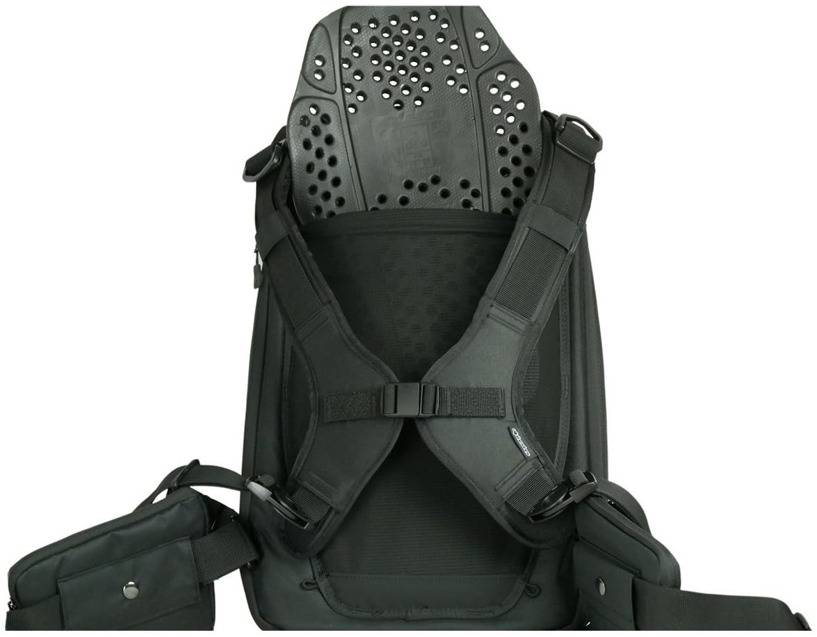 Alpinestars open main compartment showing 22L capacity and internal organisation for bulky items