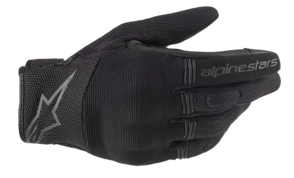 Alpinestars Copper glove front view showing knuckle protection and urban styling benefit