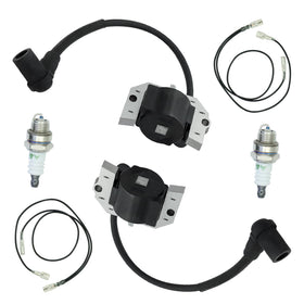 ALRACALL ignition coil front view showing mounting and plug lead for accurate replacement