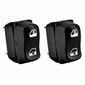 ALTBET front view of driver-side switch showing buttons and benefit of easy identification