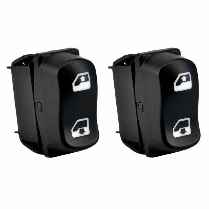 ALTBET front view of driver-side switch showing buttons and benefit of easy identification