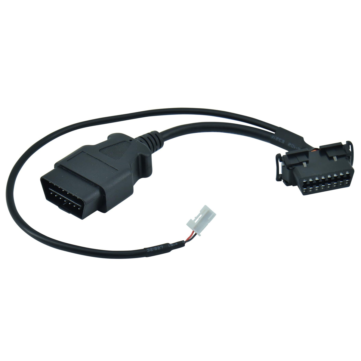ALTBET cable front view showing plug and secure fit benefit
