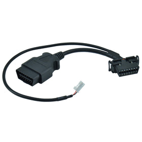 ALTBET cable front view showing plug and secure fit benefit