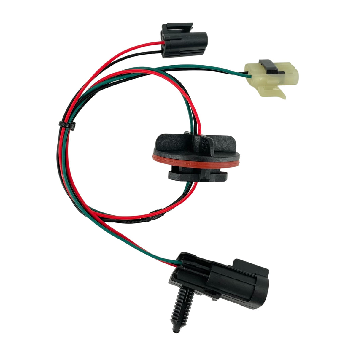 ALTBET side profile showing harness length and mounting points for exact fit