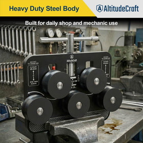 AltitudeCraft service truck mounted example enabling on-site brake and fuel repairs
