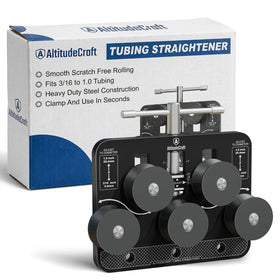 AltitudeCraft straightener front view showing compact heavy duty design and capacity