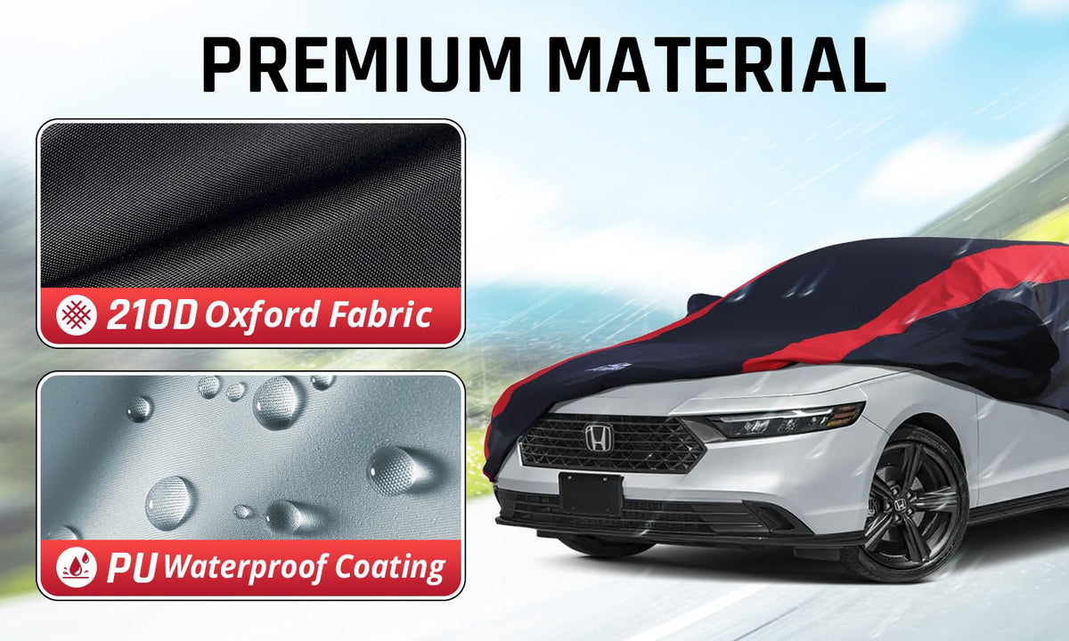 AltoCover Accord fabric texture close-up highlighting 210D Oxford waterproofing