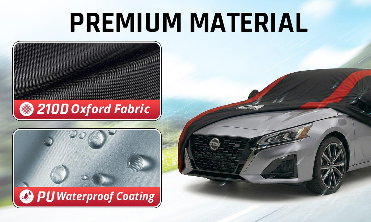 AltoCover Altima fabric texture detail showing durable waterproof coating