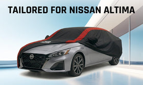 AltoCover Altima side zipper close-up for easy door access benefit