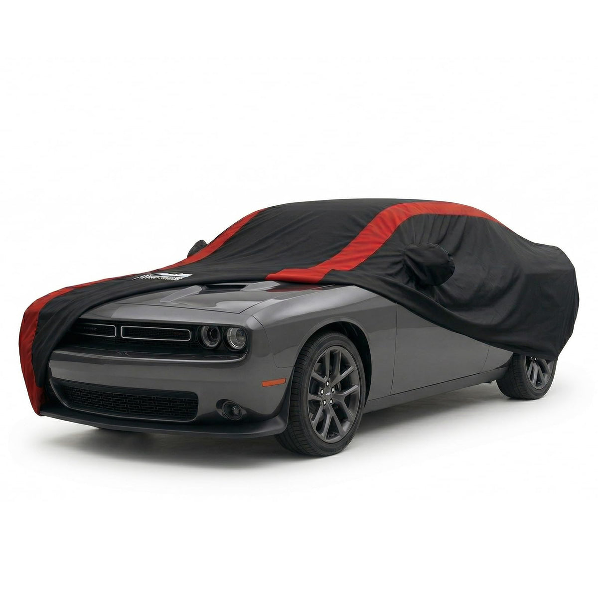 AltoCover front view on Dodge Challenger showing full coverage and fit protection