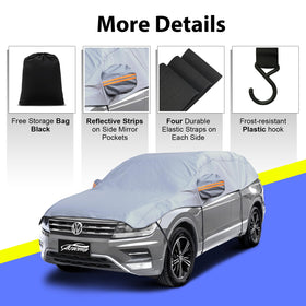 AltoCover mirror pocket detail securing cover around side mirror for stable fit