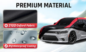 AltoCover side zipper detail enabling quick driver-door access