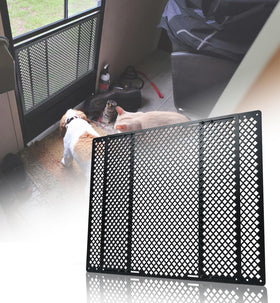 Altyostar front view mounted on RV door showing secure protection and improved durability