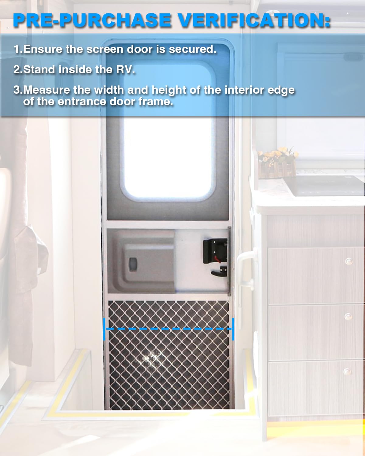Altyostar lifestyle shot at campsite showing protected RV entry and peace of mind