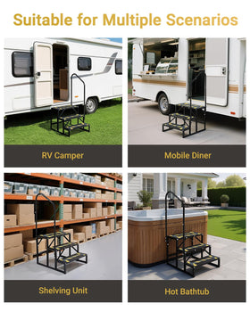 Altyostar scale comparison next to RV showing compact footprint benefit