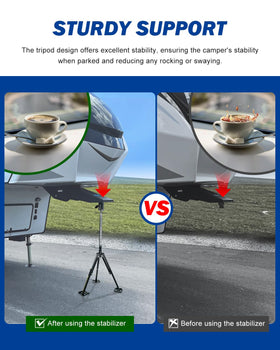 Altyostar collapsed tripod folded compactly for easy storage and transport