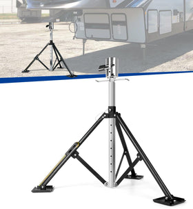 Altyostar front view of tripod stabilizer showing solid base for superior trailer stability