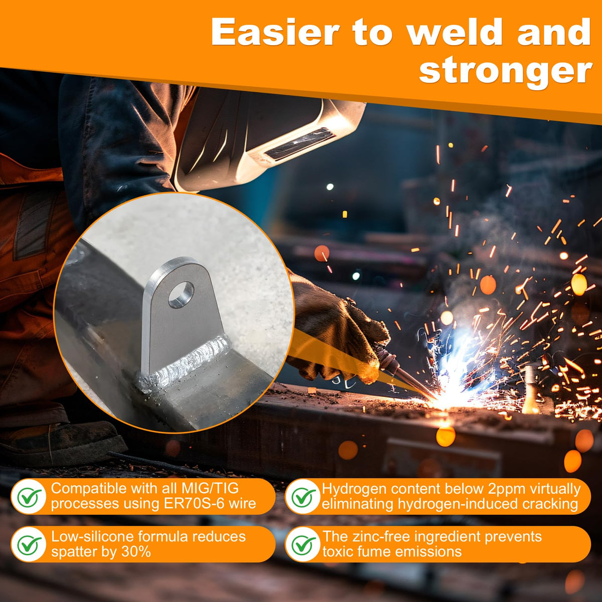 Alvktora center hole detail showing anti-sway design for stable fasteners