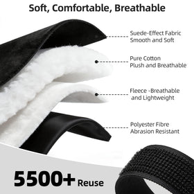 AMADAW installed in car showing shoulder cushion and benefit reduced rubbing