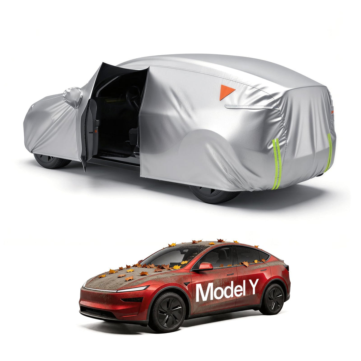 AMADAW cover front view showing custom fit and protection