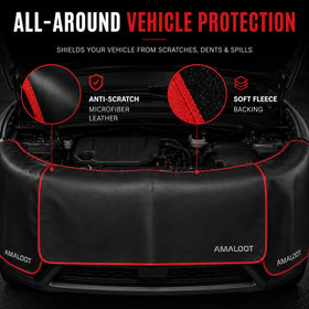 AMALOOT full front cover installed shielding bumper and radiator areas