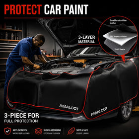 AMALOOT size comparison showing medium for cars and large for trucks