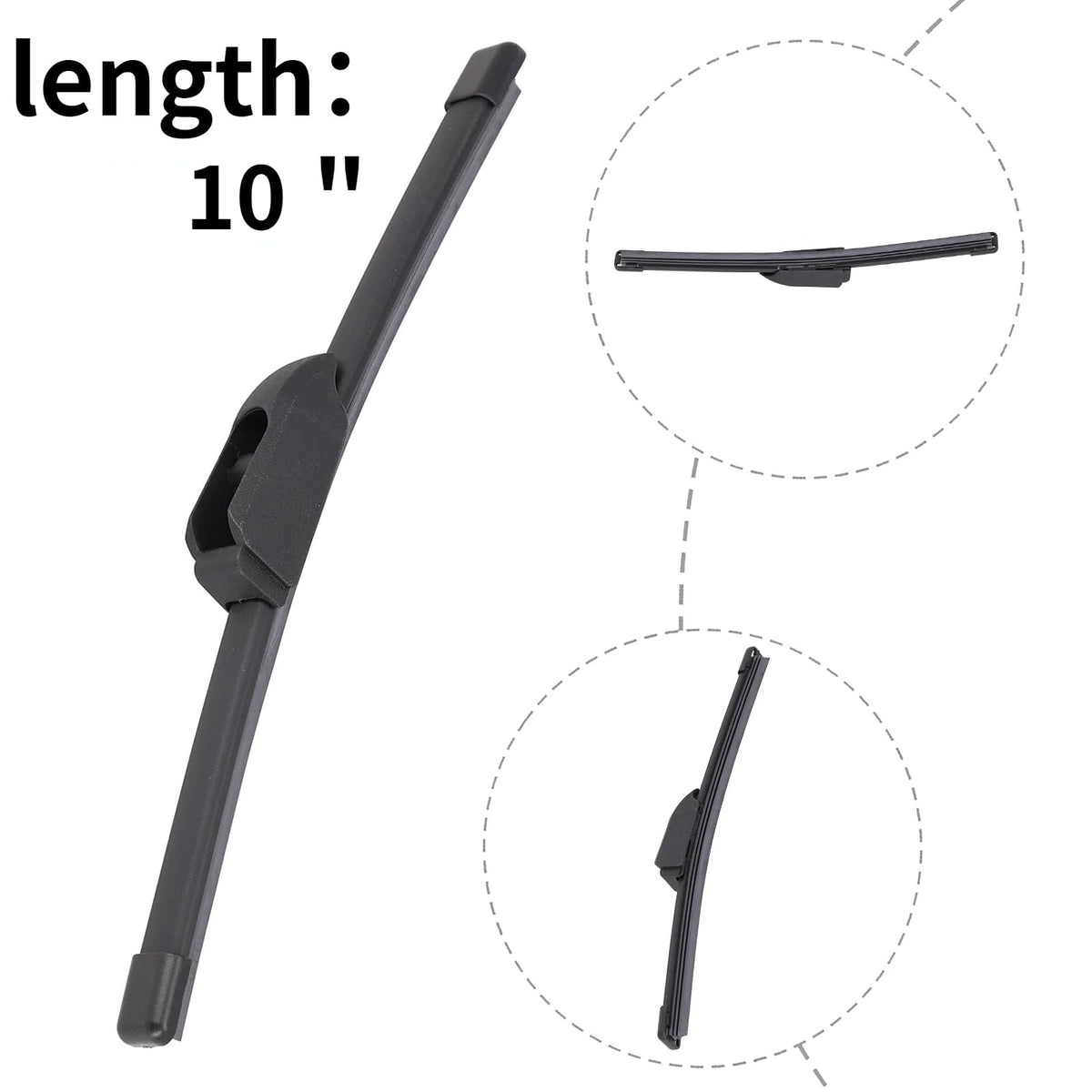 Amaoudri blade next to ruler illustrating the exact 10 inch size for correct fit