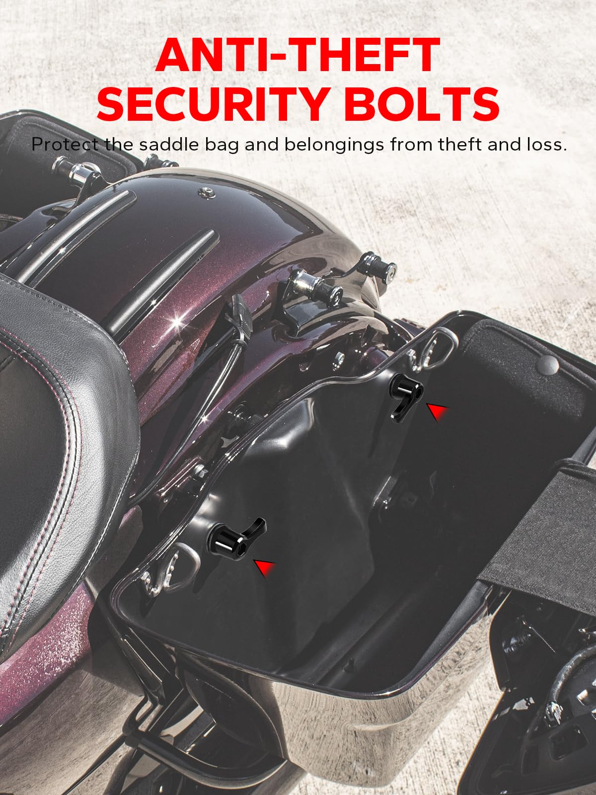 Amazicha close-up of grooved screw head highlighting anti-slip security benefit