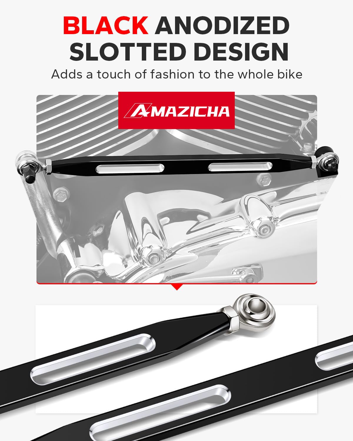 Amazicha close-up of CNC aluminum body highlighting durable precision machining