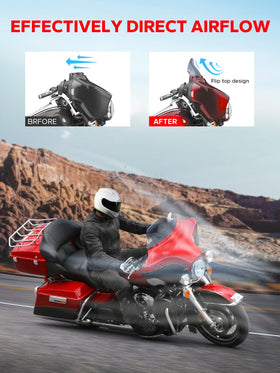 Amazicha closeup of wave top profile displays aerodynamic shaping and reduced buffeting