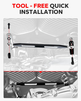 Amazicha decorative transmission cover and acorn nuts for a finished custom look
