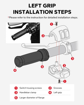 Amazicha instruction sheet and packaging included for straightforward installation