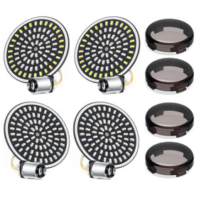 Amazicha package contents showing two front, two rear signals and four covers