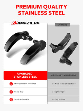 Amazicha close-up of stainless steel lifter showing corrosion resistance advantage