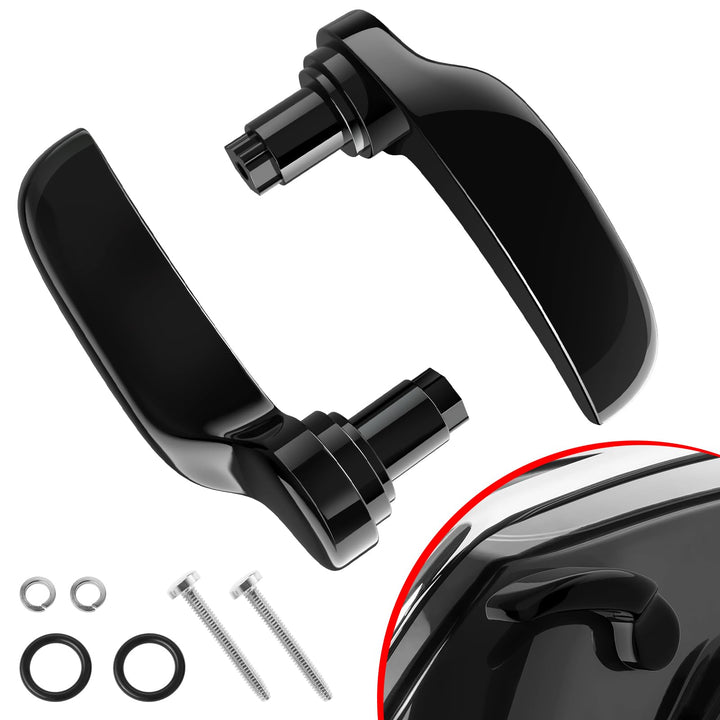 Amazicha front view of latch kit showing complete pair and benefit of uniform fit