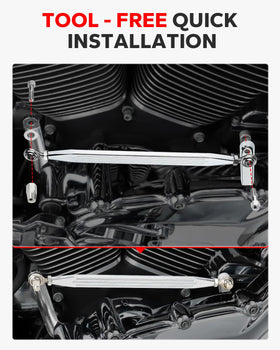 Amazicha included transmission lever cover and decorative acorn nuts for finished look benefit