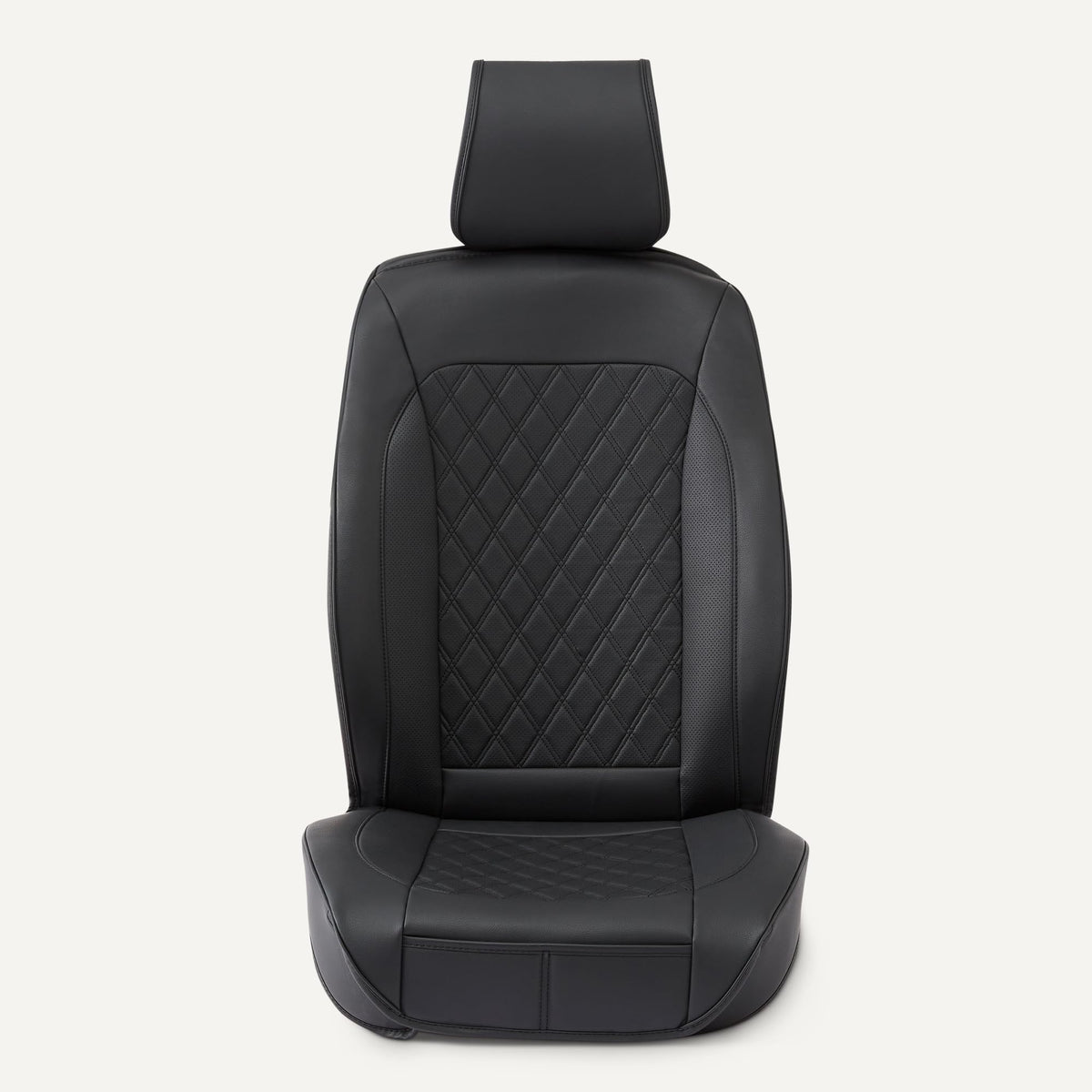 Amazon Basics installed in car showing ease of fit and accessible controls