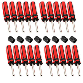 Amcarker front packaging showing full 20-piece kit and 8 dust caps for fast servicing