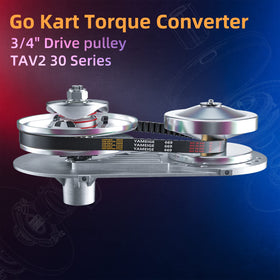 Ameetaa torque converter belt stretched to show 70.5 cm length and correct tension