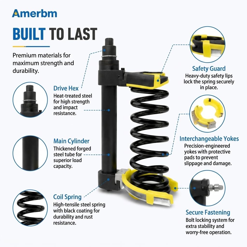 Amerbm organized carrying case with components stored for easy transport